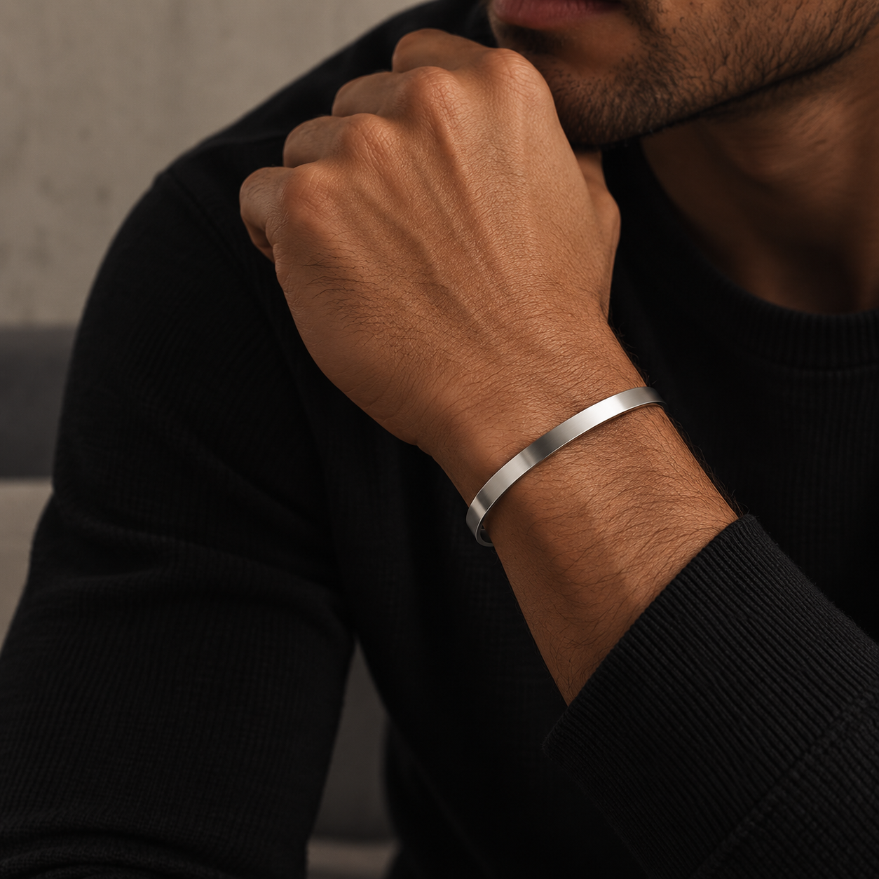 Bracelete Bare Cuff - 3 opções de cores