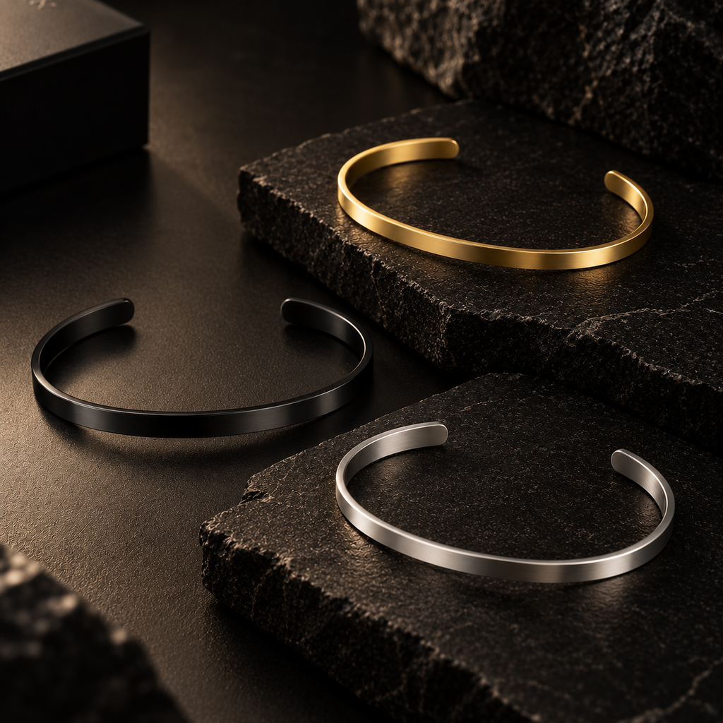 Bracelete Bare Cuff - 3 opções de cores