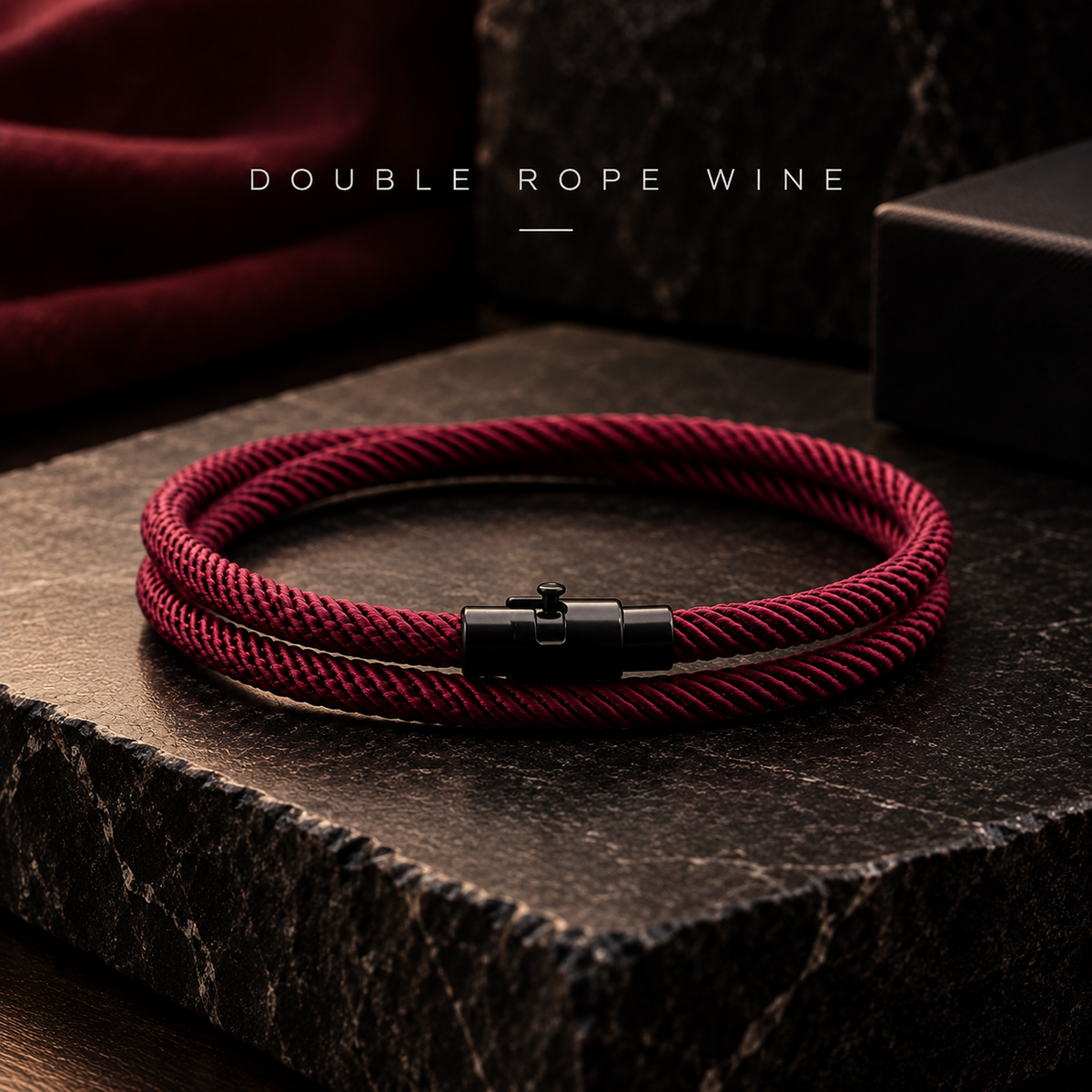 Pulseira Double Rope - 3 opções de cores