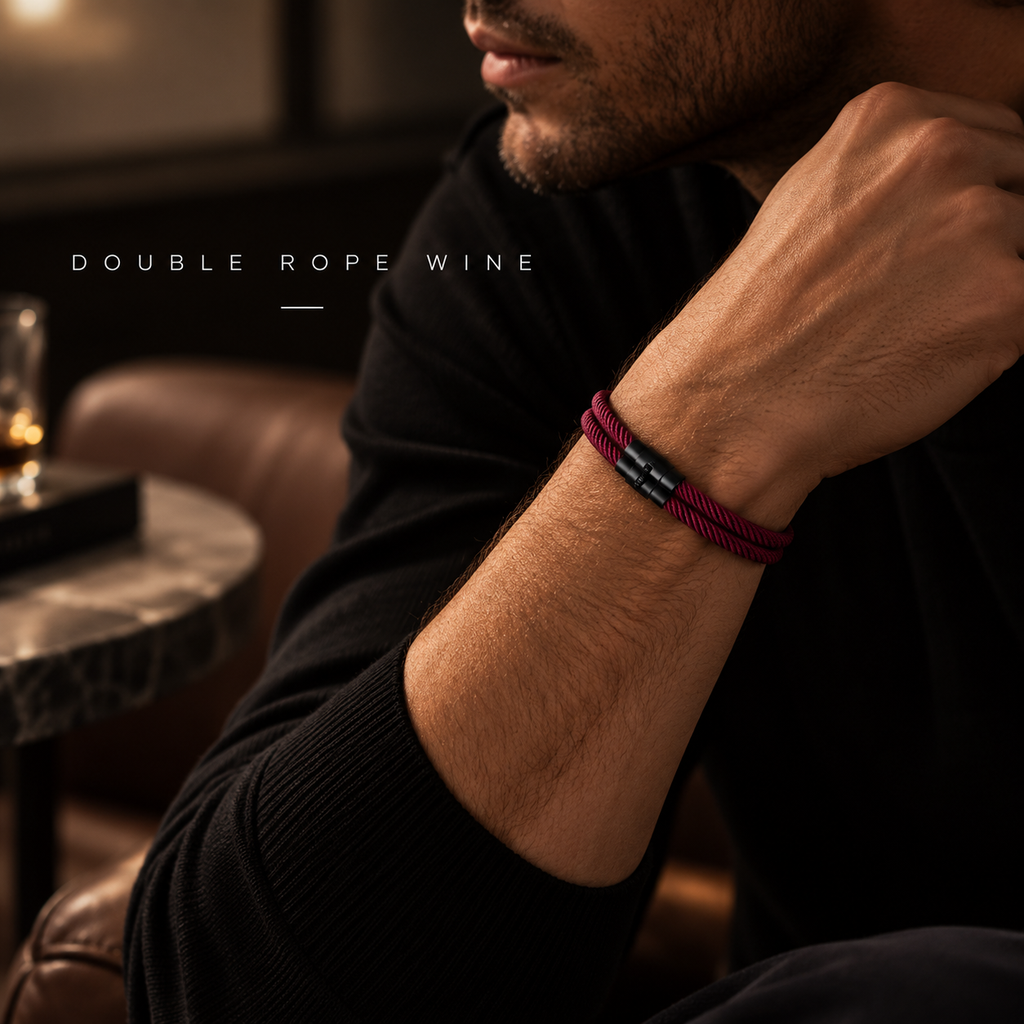 Pulseira Double Rope - 3 opções de cores