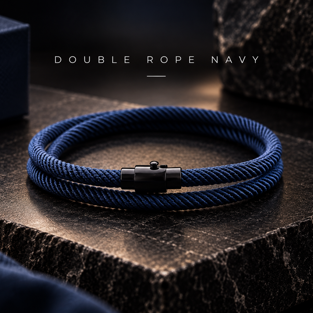 Pulseira Double Rope - 3 opções de cores