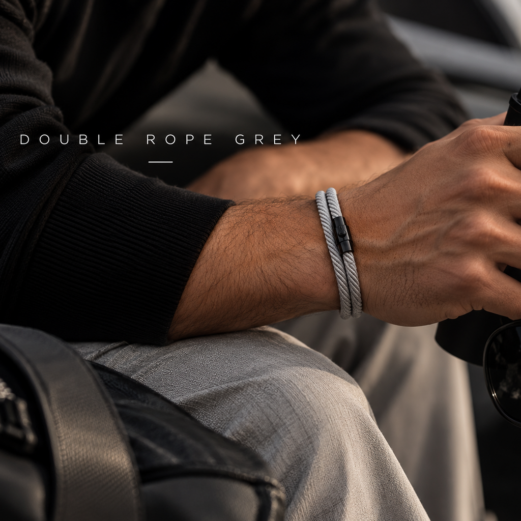 Pulseira Double Rope - 3 opções de cores