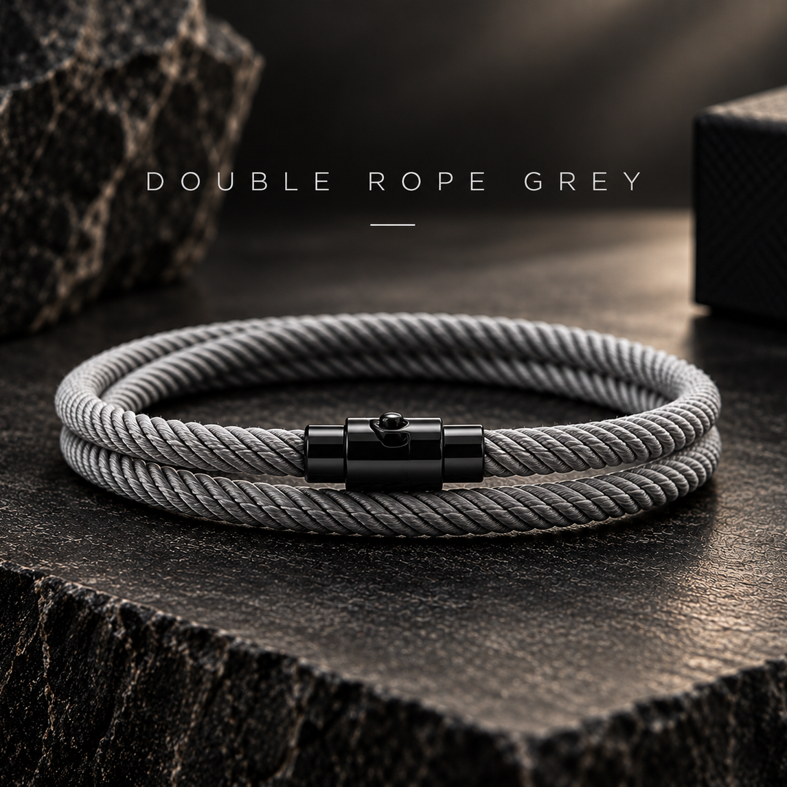 Pulseira Double Rope - 3 opções de cores