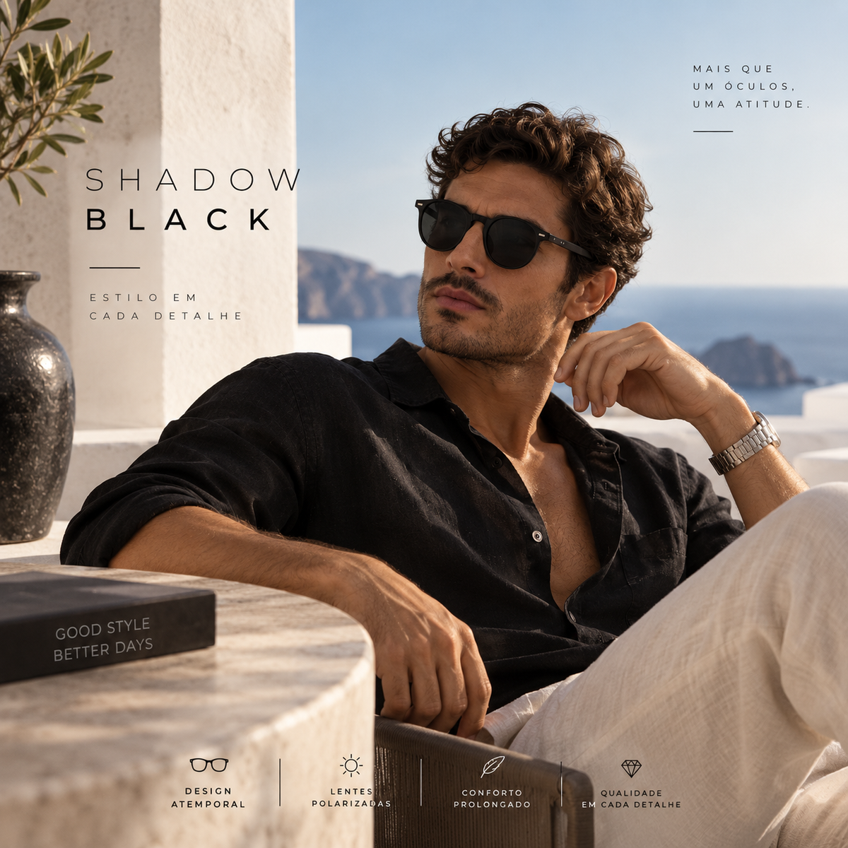 Óuclos de Sol - Linha Shadow
